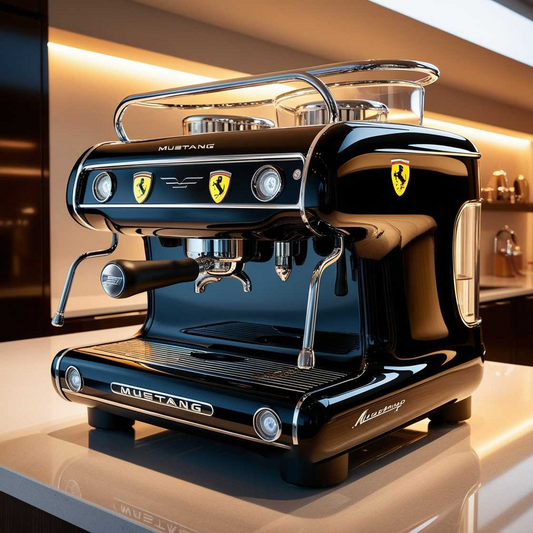 🚗 Classic Car-Inspired Coffee Machine: Where Retro Meets Innovation ☕